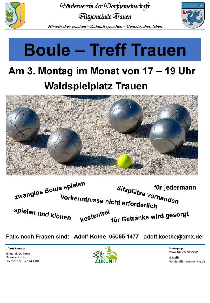 2024 Boule für Poster