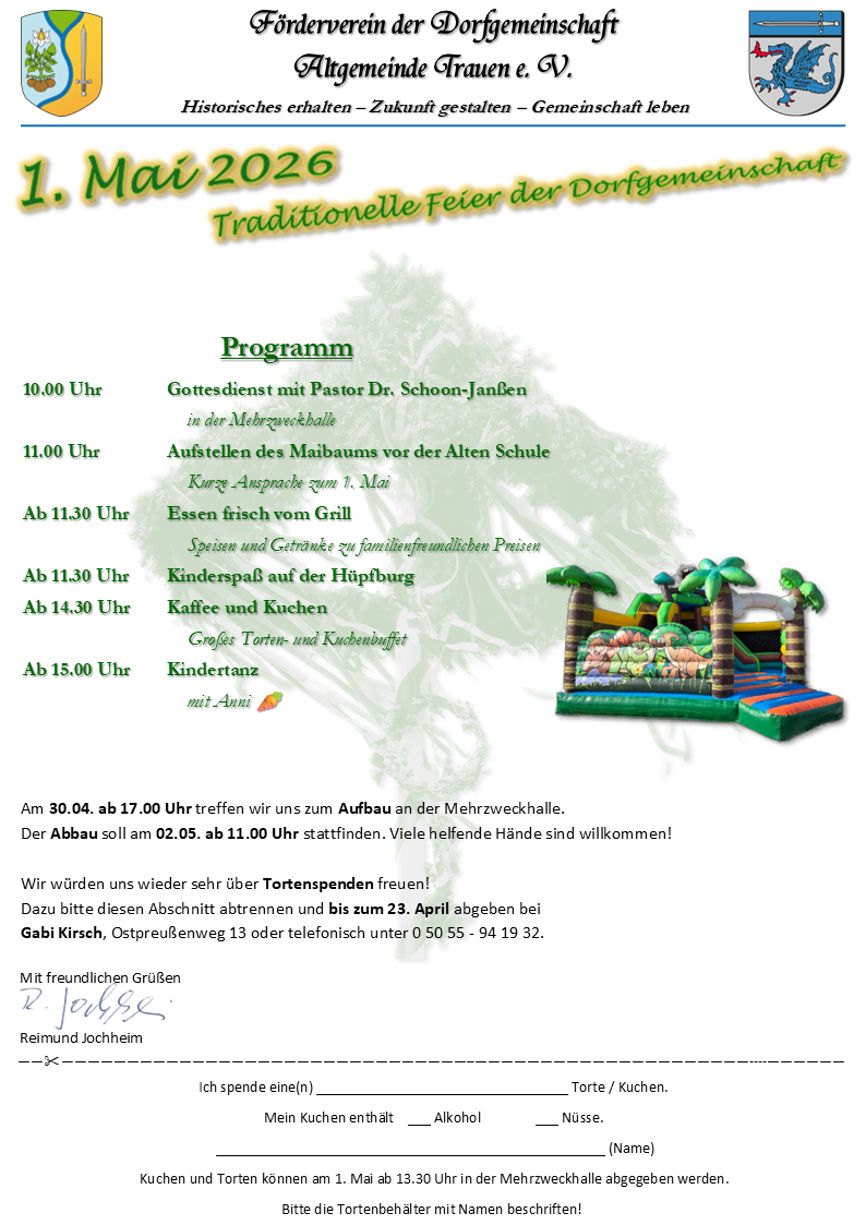 2026 05 01 Maifrühschoppen FINAL Aushang