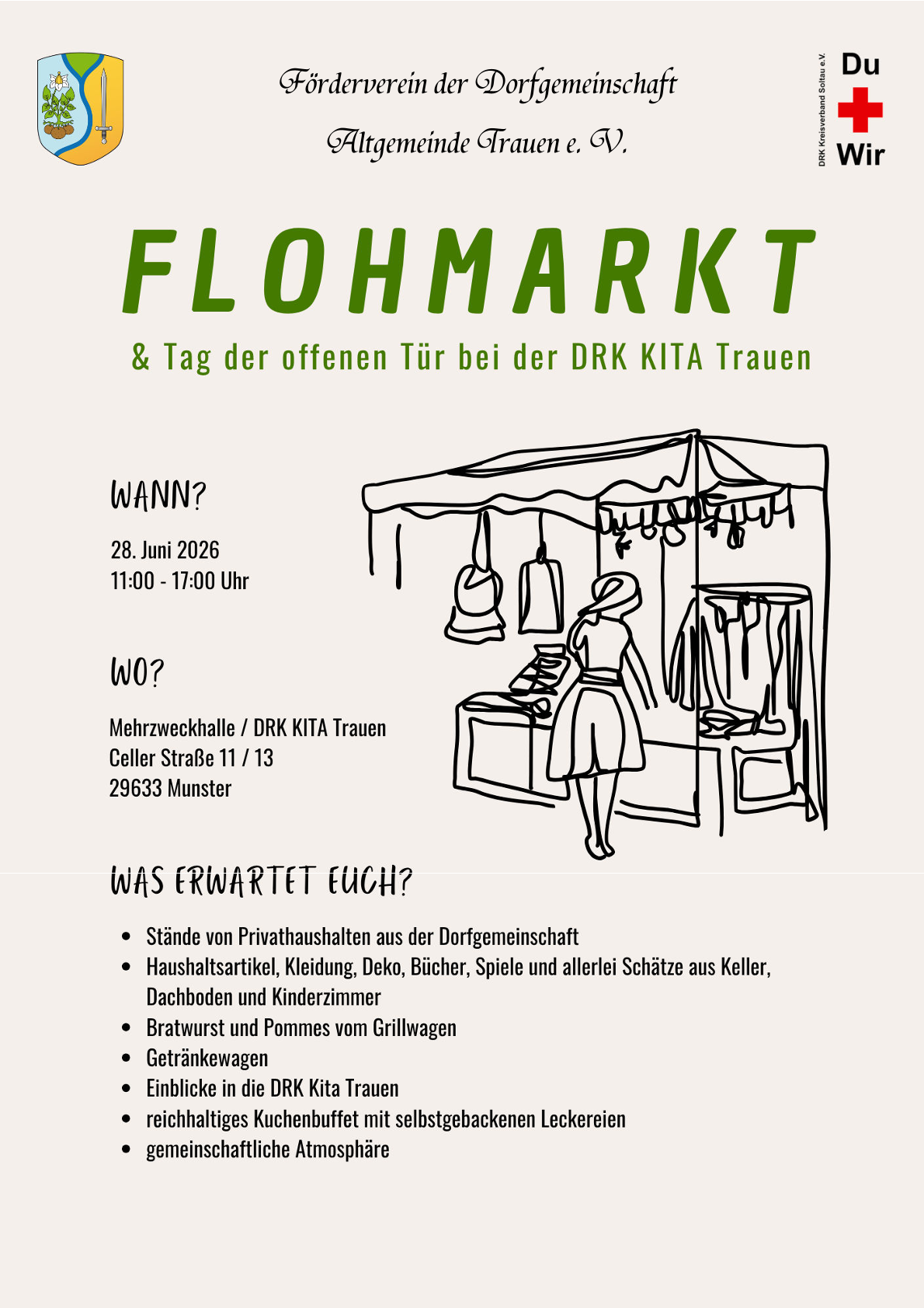 2026 06 28 Flohmarkt Flyer FINAL
